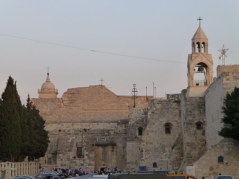 Geburtskirche Bethlehem Geburtsstätte Jesu heiliges Land Unesco Pilger Sehenswürdigkeit